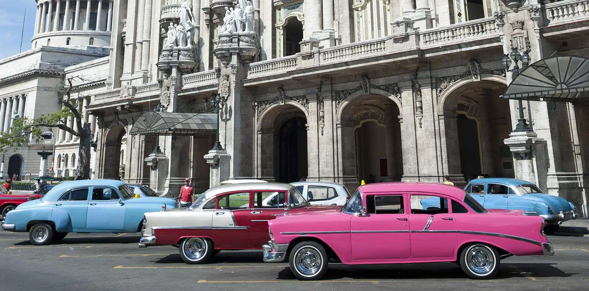 Classic Convertible Cars in Havana, Cuba