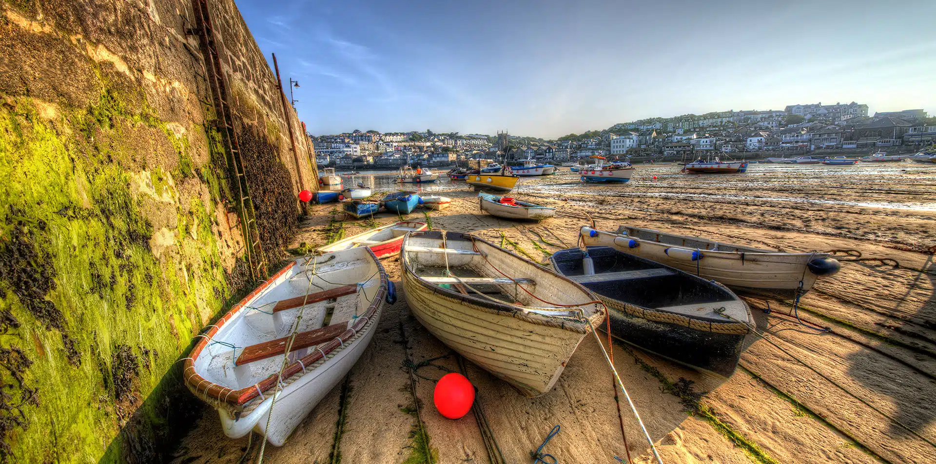 Boat In Corwall, England