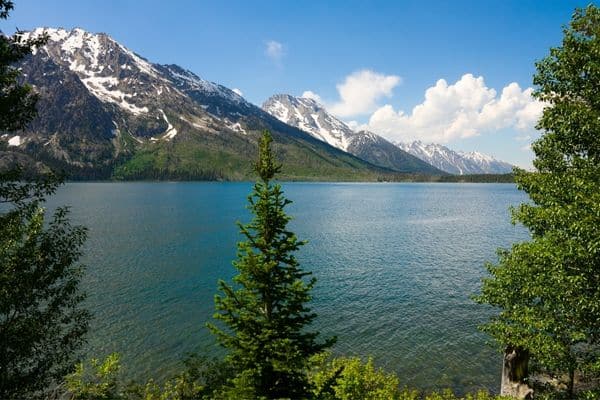 Scenic Jenny Lake in Grand Teton National Park