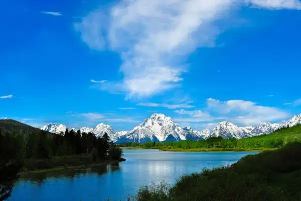 Stunning views of Oxbow Bend in Grand Teton National Park