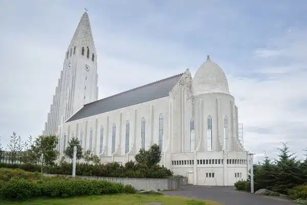 Hallgrimskirkja in Reykjavik, Iceland