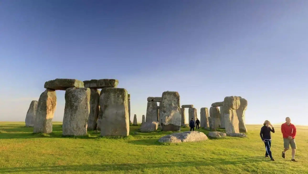 Guests at Stonehenge in England