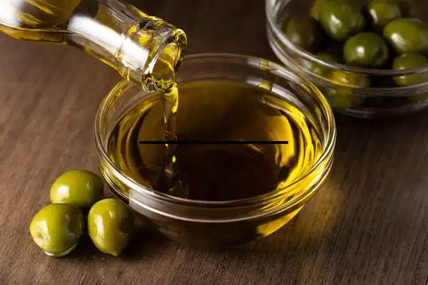 Cordoba's famed Olive Oils being poured into a serving dish