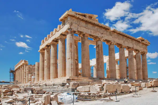 Experience the stunning ruins of the Acropolis in Athens, Greece.