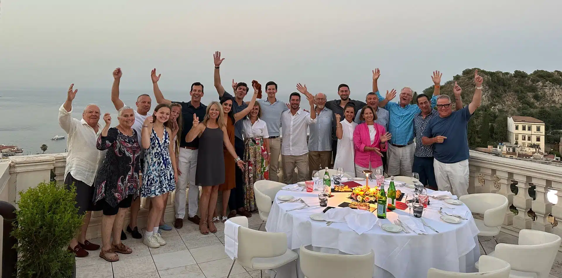 Travelers enjoying their time on tour in Sicily, Italy