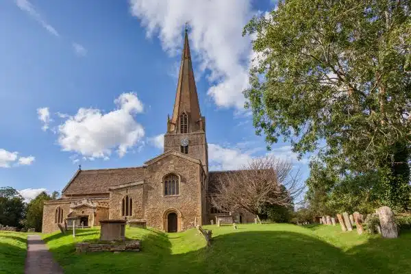 Walk through the scenic backdrop of Downtown Abbey in the Cotswolds, including St. Mary's Cathedral