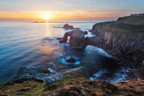 Soak in the scenery of Land's End and learn about the costal Celtic history in Cornwall