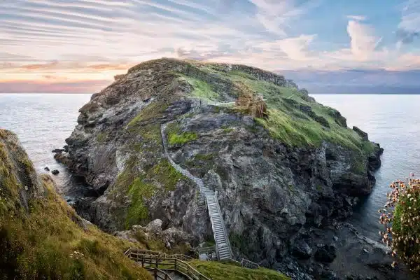Explore the beautiful ruins of Tintagel Castle in Cornwall with Classic Journeys