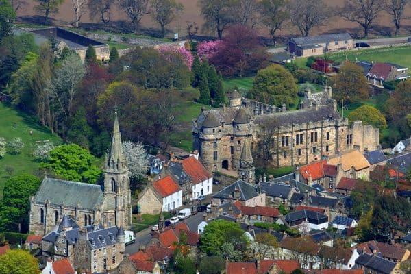 Explore Falkland Palace in Scotland