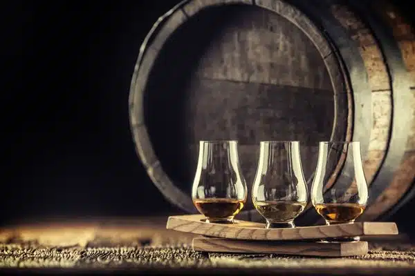 Taste locally made whiskey in Scotland