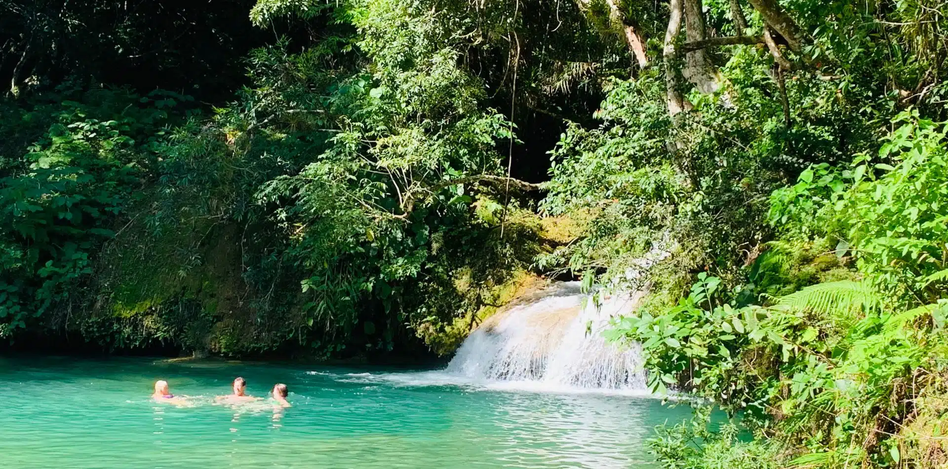 Get the opportunity to swim near jaw dropping waterfalls in the Escambray Mountains