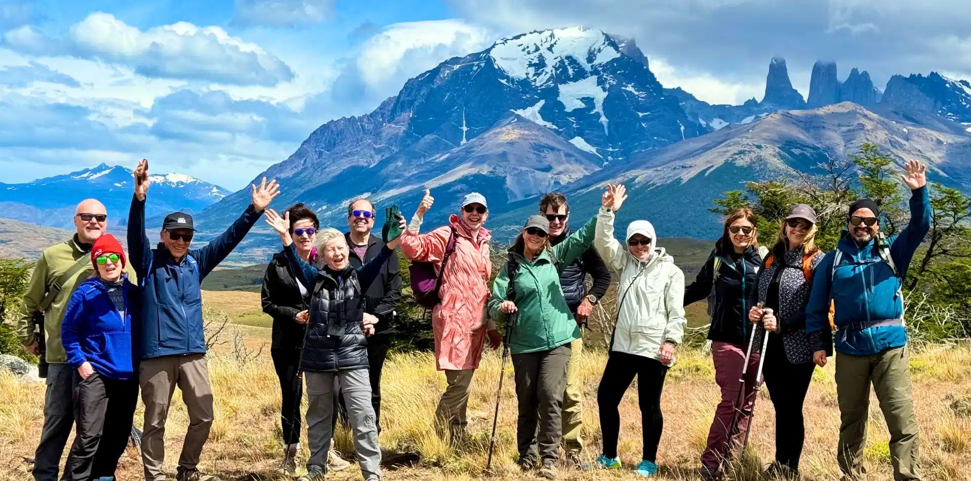 Classic Journeys guests having a great time in Chile