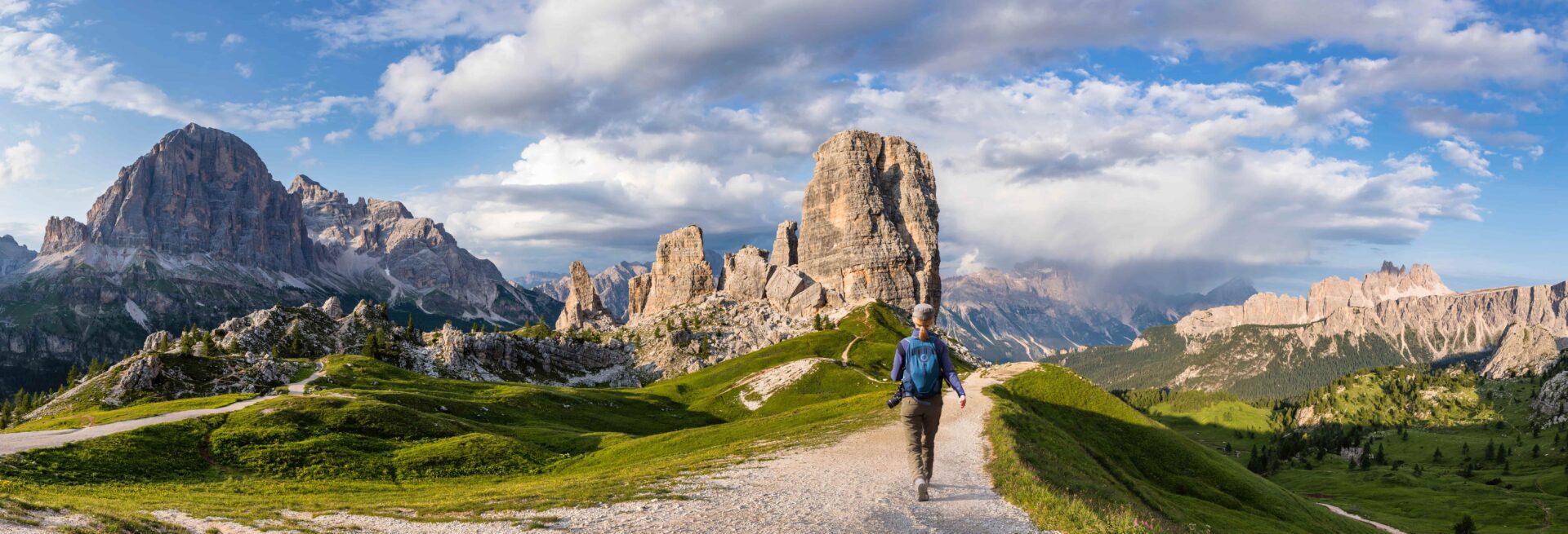 Italy, Veneto, Belluno district, Alps, Dolomites, Tofana, Cadore, Cortina d'Ampezzo, Tofana di Rozes, Cinque Torri, Croda da Lago & Lastoi de Formin, Cortina d'Ampezzo