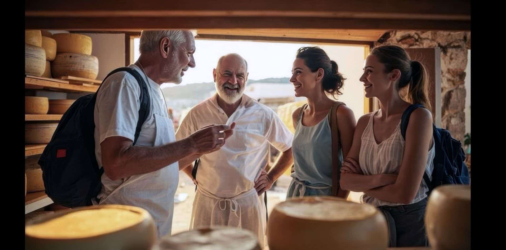 Meet the friendly locals in Greece, including a traditional baker who still makes phyllo dough by hand.