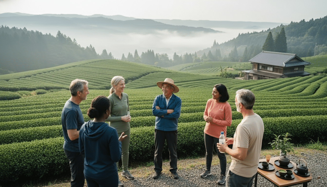 Walk Uji’s storied tea fields and join a tea master for an intimate tasting, watching matcha come to life through centuries-old rituals and savoring the flavors born from Japan’s most cherished terroir.