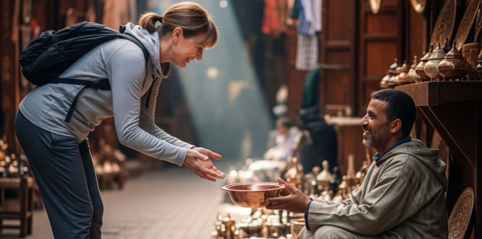 Explore Marrakesh like a native and shop in the world-famous souks for carpets, tribal jewelry and Moroccan crafts