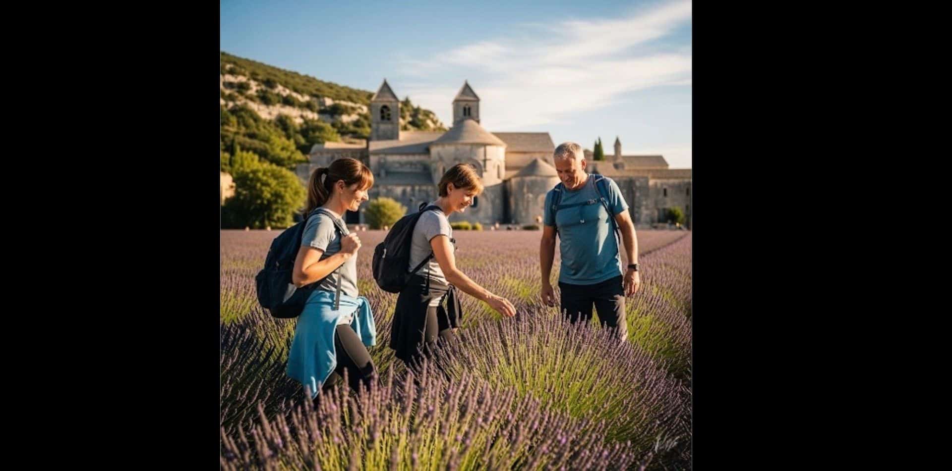 5 - Stroll through picturesque lavender fields to Sénanque Abbey