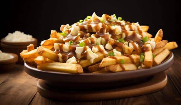 Plate of Poutine