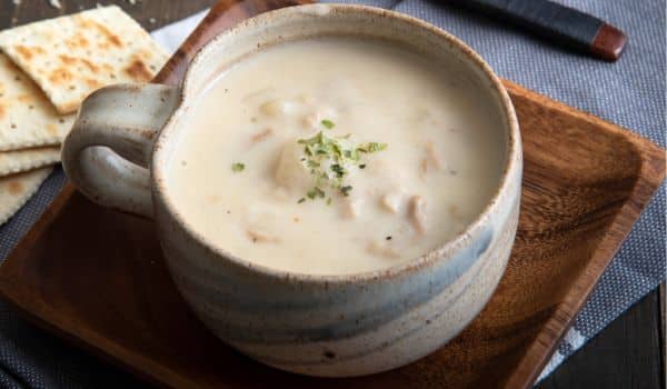Bowl of Scallop Chowder