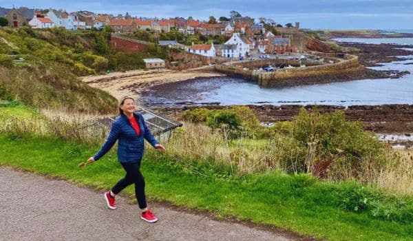 Classic Journeys guide walking along the Scottish coastline