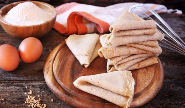 Brittany: Crêpes Bretonnes (Buckwheat Crêpes)