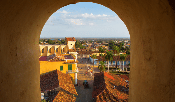 Historic architecture in Cuba