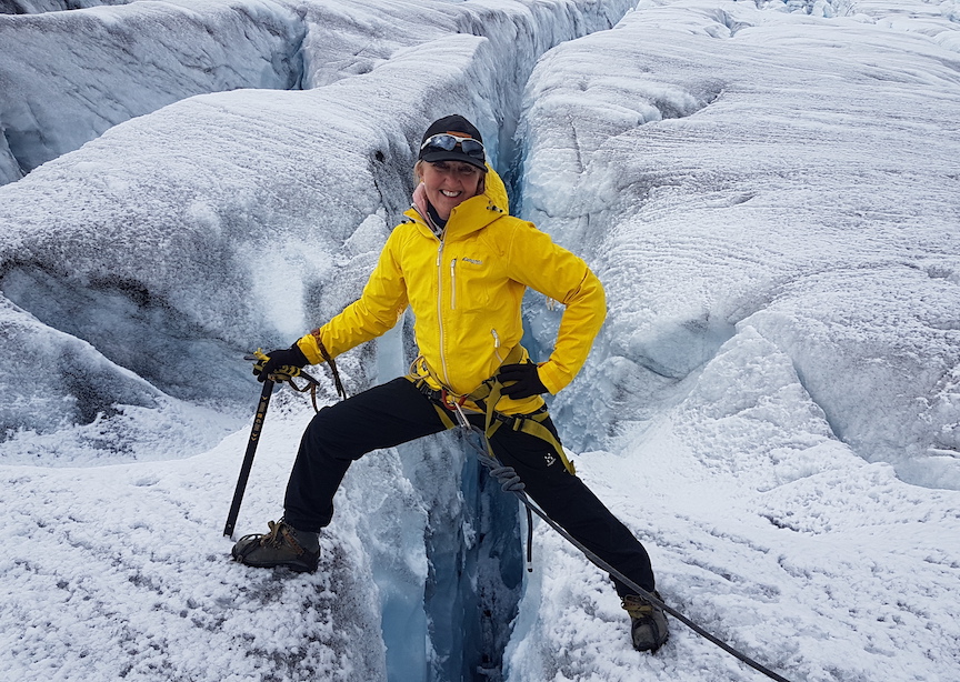 Norway Expert Local Female Guide Vibeke Glacier