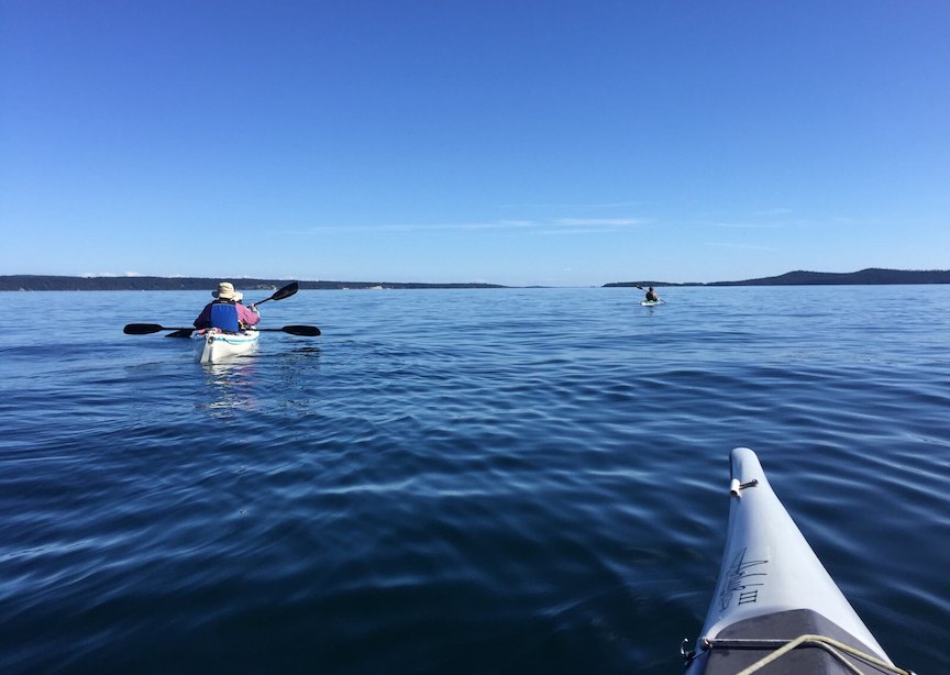 Kayaking Puget Sound