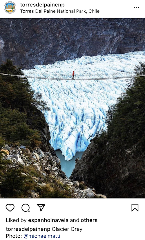 Chile Patagonia Torres Del Paine National Park Instagram