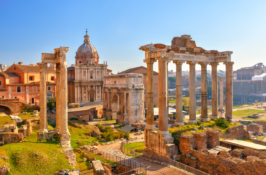 Italy Rome Travel Quiet City After Coronavirus
