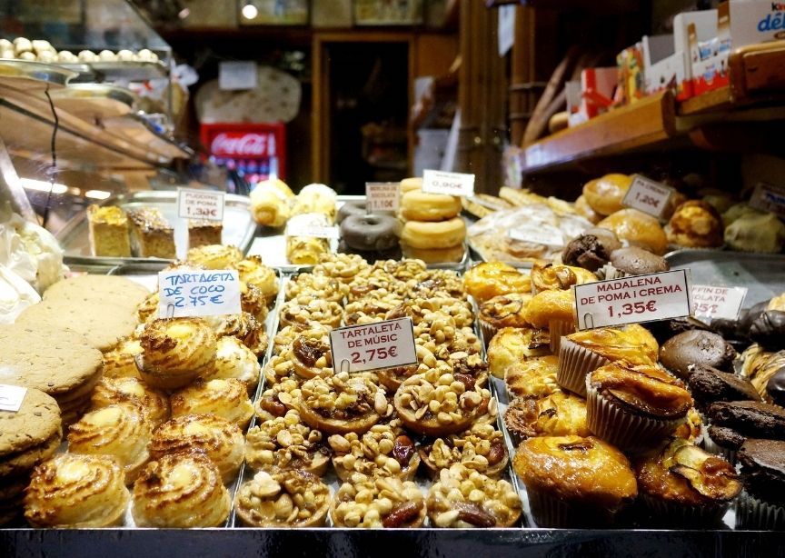 Spain Spanish Bakery Tartaleta Madalena and Cakes 