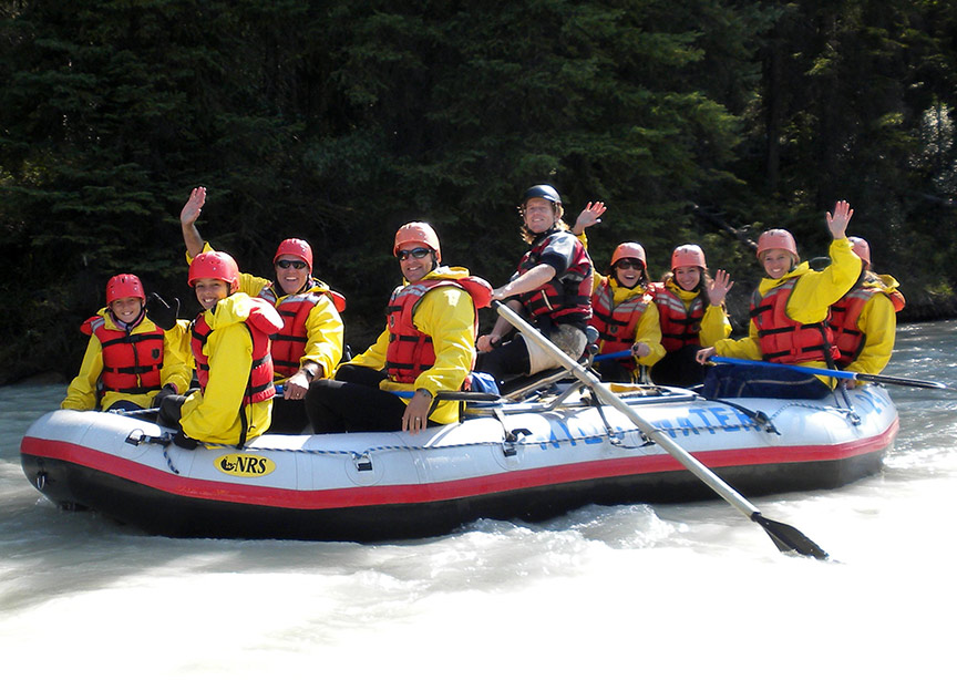 USA and Canada family rafting