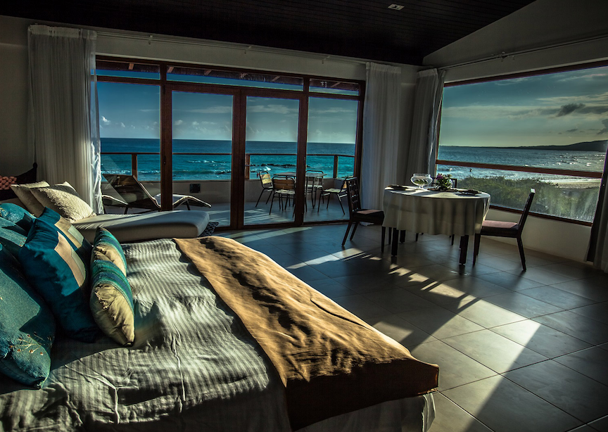 Galapagos luxury boutique seafront hotel