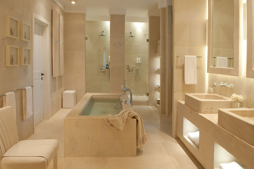 Borgo Egnazia Puglia Italy Luxury Hotel bath